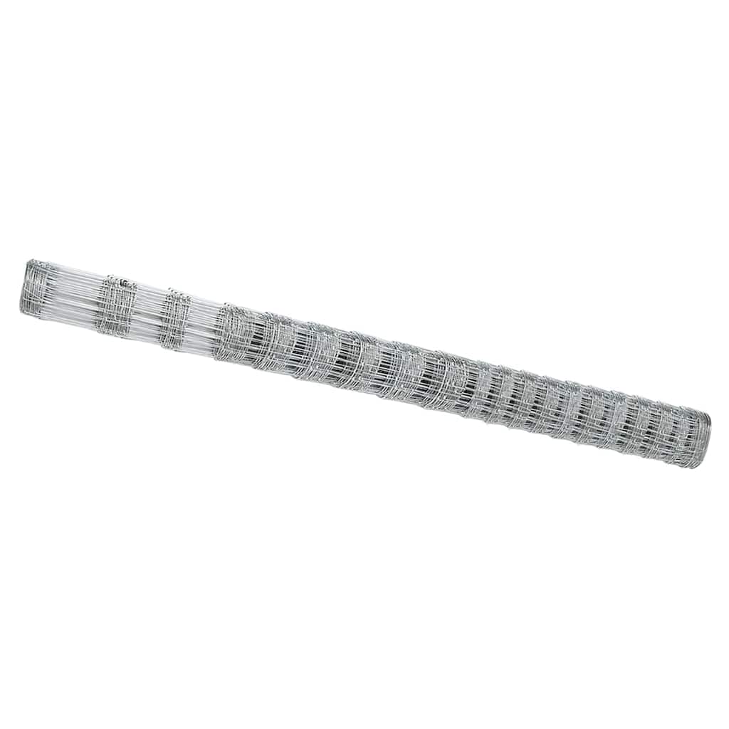 Vidaxl weidehekwerk zilver 25 x 1,6 m gegalvaniseerd staal