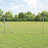 Vidaxl weidehekwerk zilver 50 x 0,8 m gegalvaniseerd staal