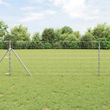 Vidaxl weidehekwerk zilver 50 x 0,8 m gegalvaniseerd staal