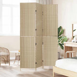 Vidaxl kamerverdeler beige 146 x 200 cm poly rattan