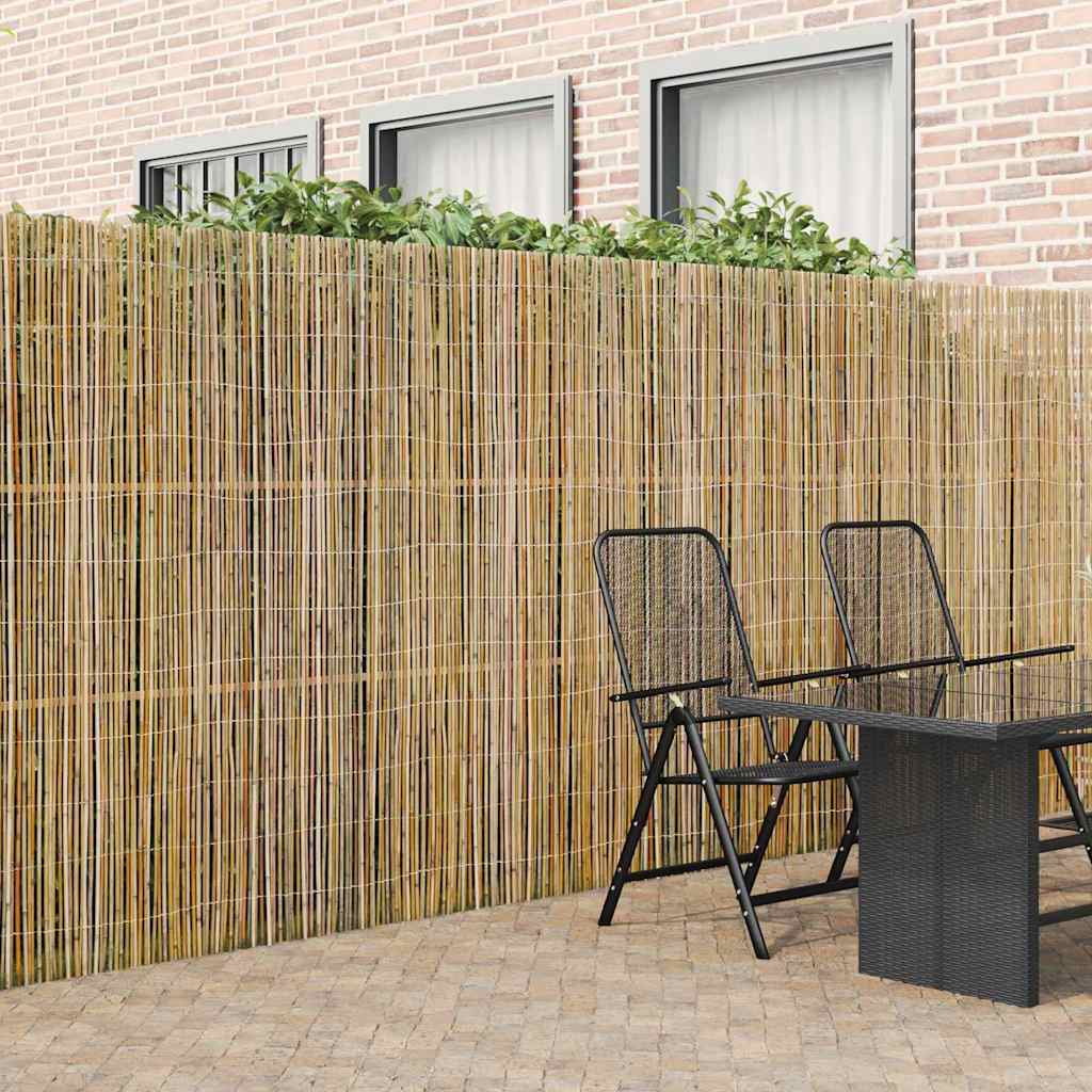 Vidaxl bamboehek 300 x 180 cm bamboe naturel
