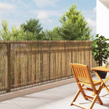 Vidaxl bamboehek 500 x 125 cm bamboe naturel