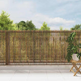 Vidaxl bamboehek 500 x 125 cm bamboe naturel