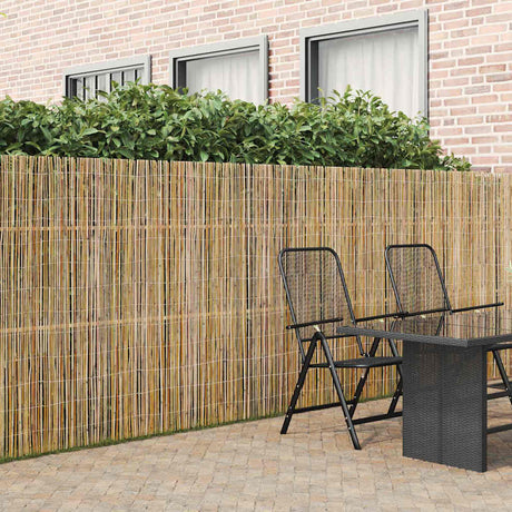 Vidaxl bamboehek 500 x 150 cm bamboe naturel