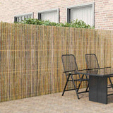 Vidaxl bamboehek 500 x 180 cm bamboe naturel