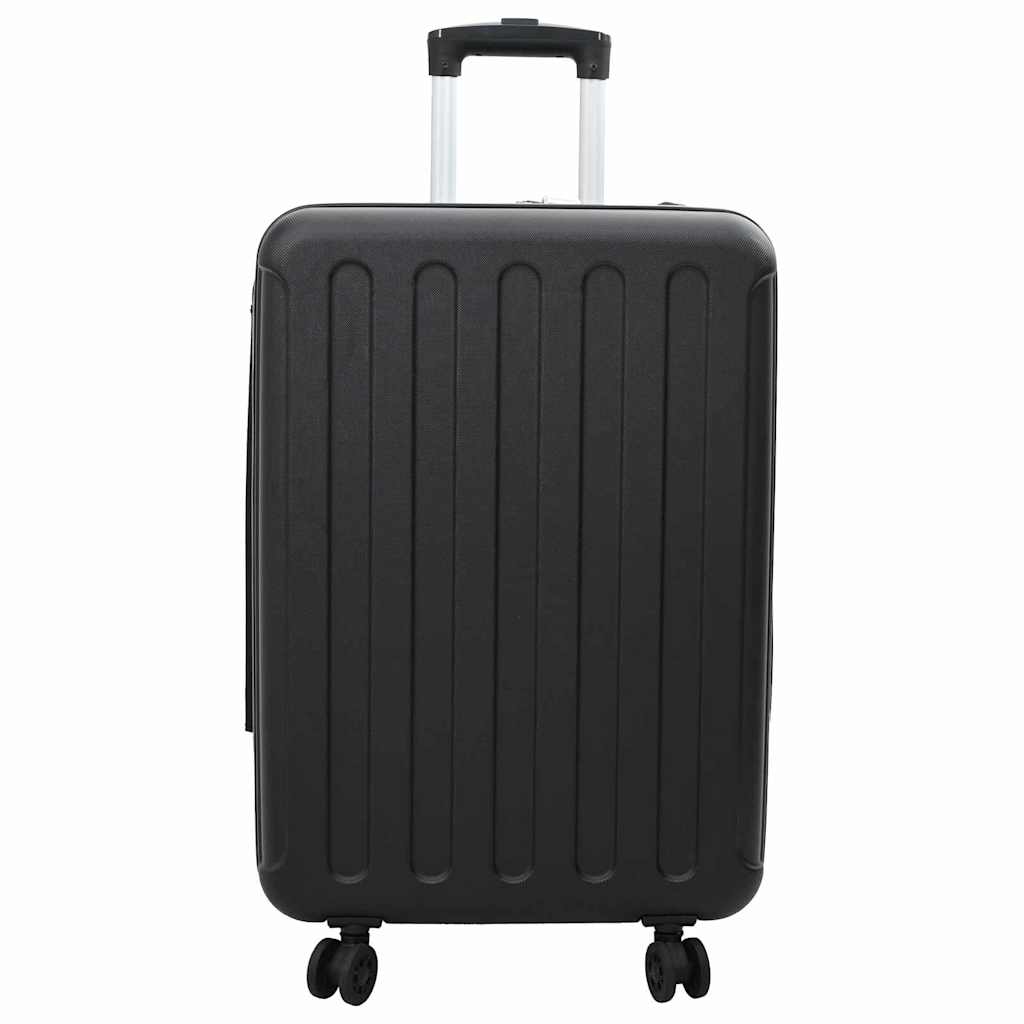Vidaxl koffer met slot zwart 43 x 27 x 66 cm abs kunststof