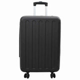 Vidaxl koffer met slot zwart 43 x 27 x 66 cm abs kunststof