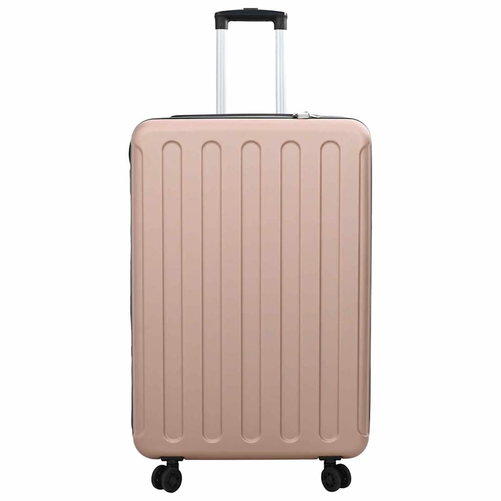 Vidaxl koffer met slot roségoud 50 x 30 x 76 cm abs kunststof