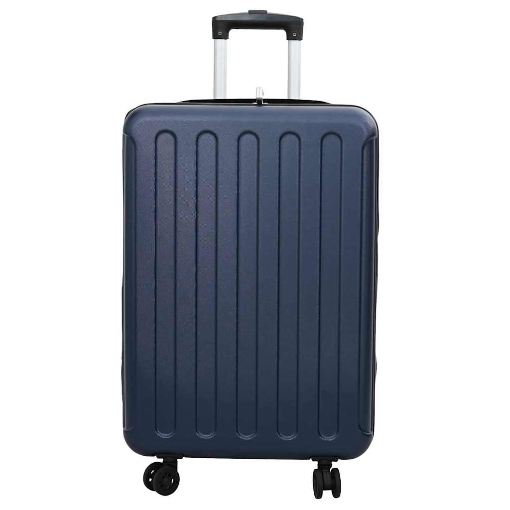 Vidaxl koffer met slot donkerblauw 43 x 27 x 66 cm abs kunststof