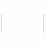 Vidaxl afrasteringspaal 11 pcs zilver 80 cm staal