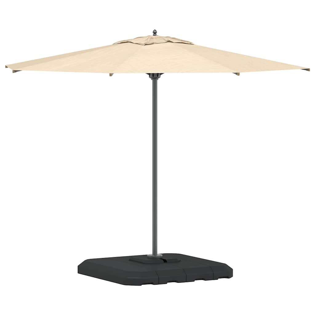 Vidaxl vrijhangende parasolvoet zwart 98 x 98 x 98 cm