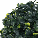 Vidaxl kunstbuxusballen met led-verlichting 2 st 22 cm groen