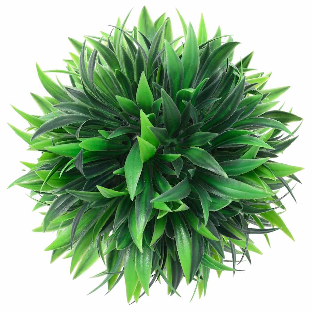 Vidaxl kunstbuxusballen met led-verlichting 4 st 15 cm groen