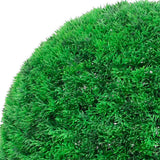 Vidaxl kunstbuxusballen met led-verlichting 2 st 27 cm groen