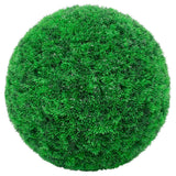 Vidaxl kunstbuxusballen met led-verlichting 2 st 45 cm groen