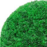 Vidaxl kunstbuxusballen met led-verlichting 2 st 52 cm groen
