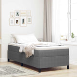 Vidaxl boxspringbed lichtgrijs 80 x 200 cm katoen stof