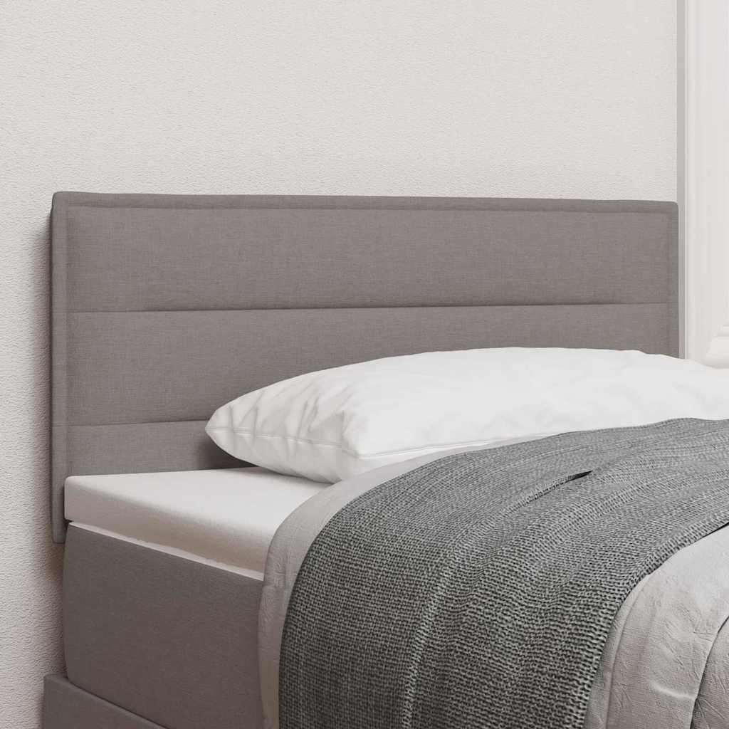 Vidaxl hoofdbord taupe stof