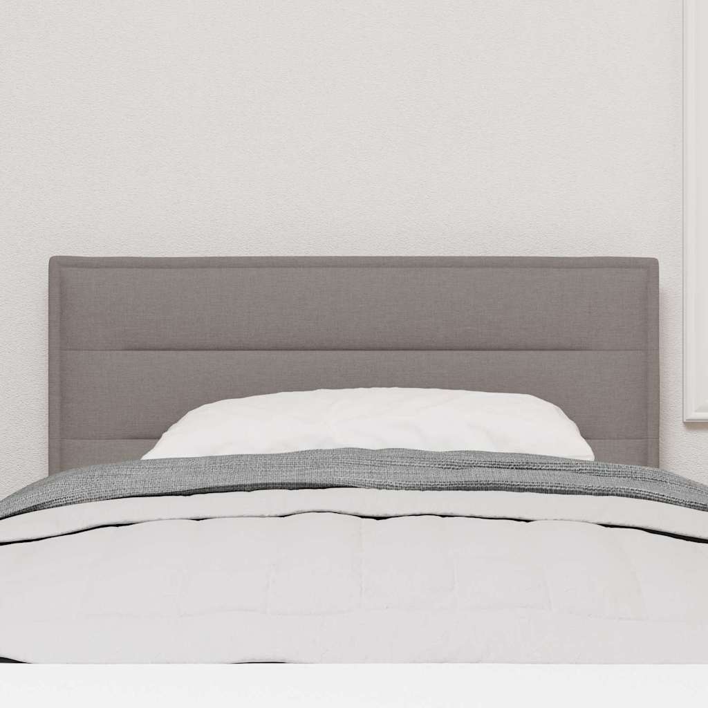 Vidaxl hoofdbord taupe stof