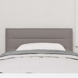 Vidaxl hoofdbord taupe stof