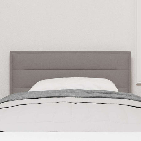 Vidaxl hoofdbord taupe stof