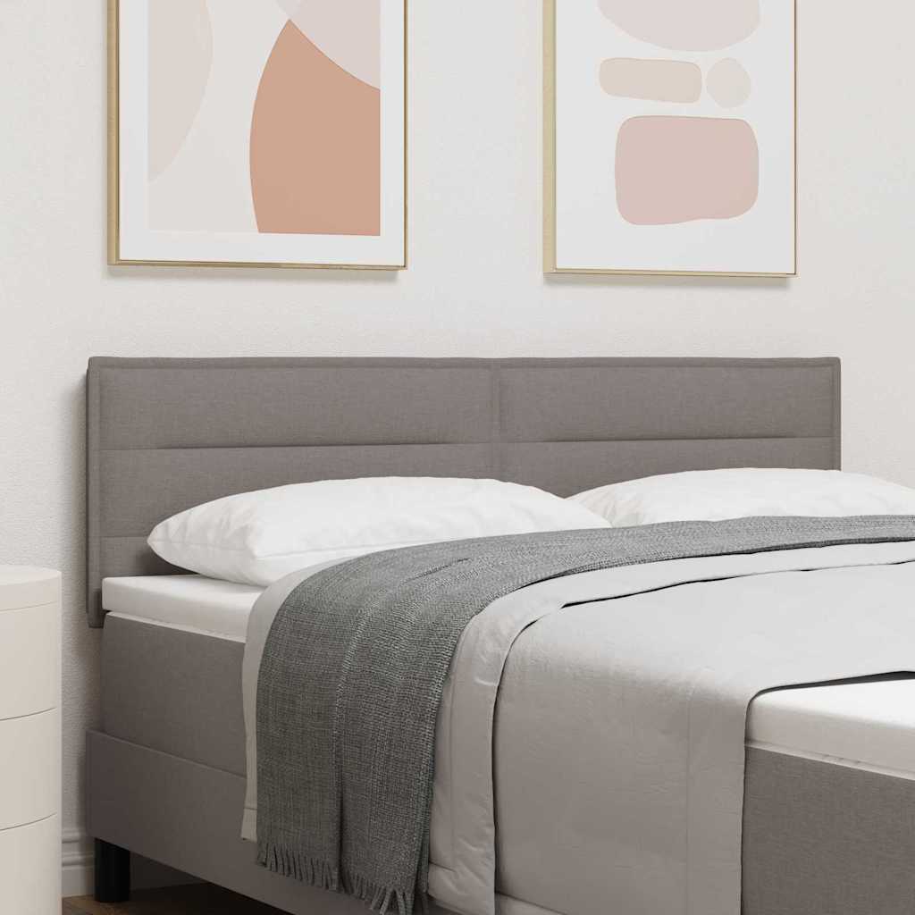 Vidaxl hoofdbord taupe stof
