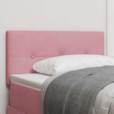 Vidaxl hoofdbord roze 100 cm fluweel