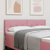Vidaxl hoofdbord roze 160 cm fluweel