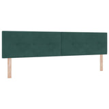 Vidaxl hoofdbord donkergroen 200 cm fluweel