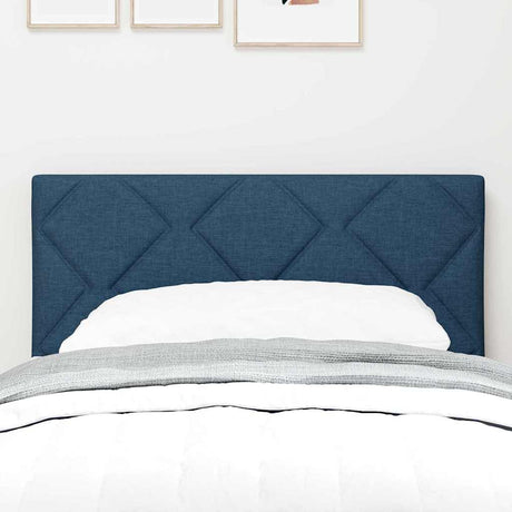 Vidaxl hoofdbord blauw stof