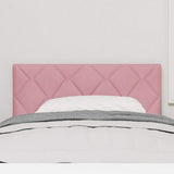 Vidaxl hoofdbord roze 100 cm fluweel