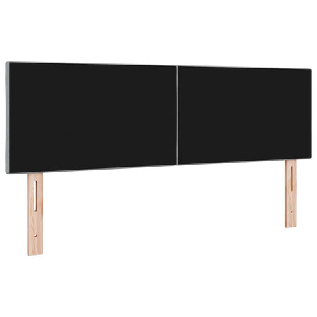 Vidaxl hoofdbord lichtgrijs 144 cm stof