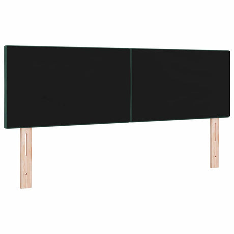 Vidaxl hoofdbord donkergroen 144 cm fluweel