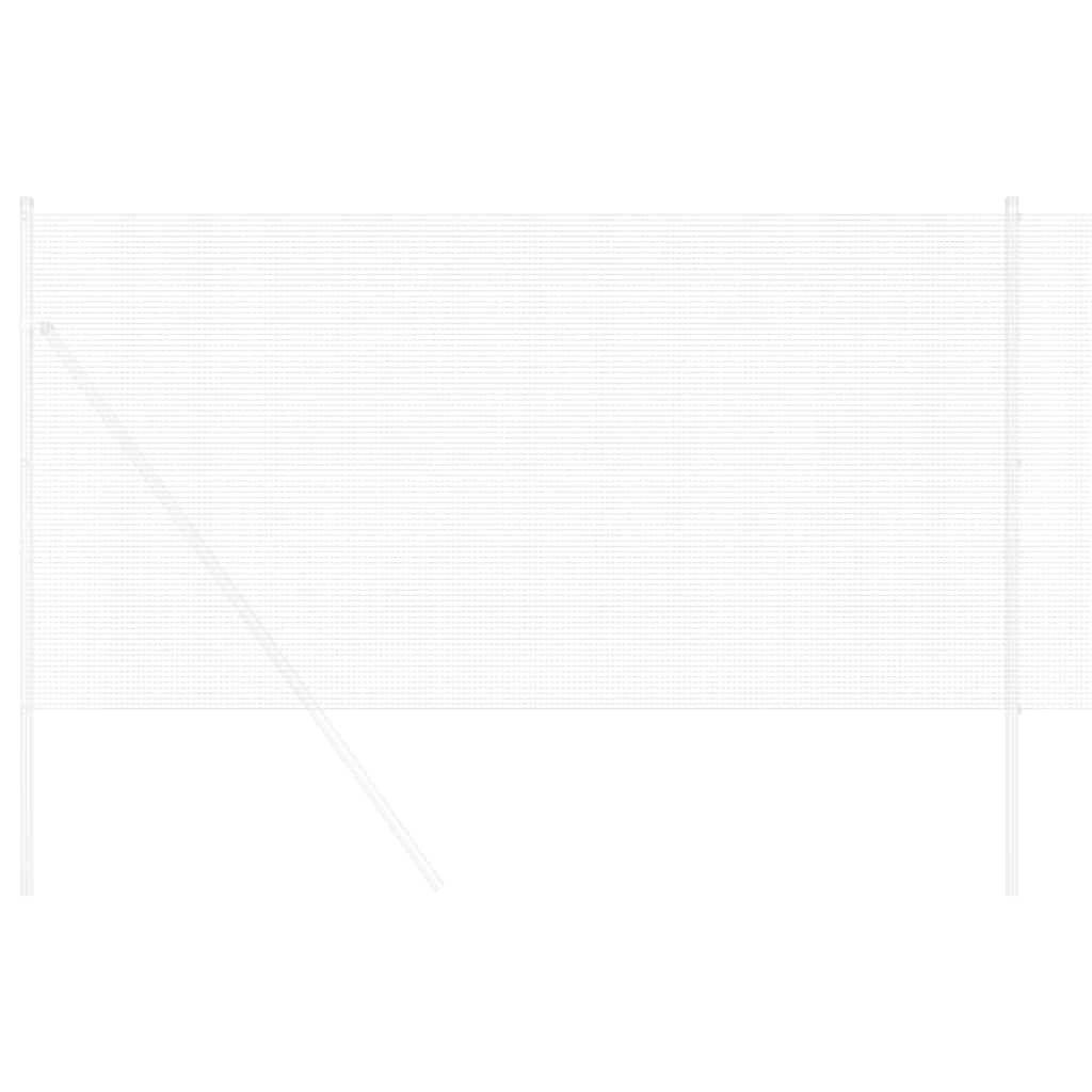Vidaxl gelaste draadhek zilver 0.4 x 10 m