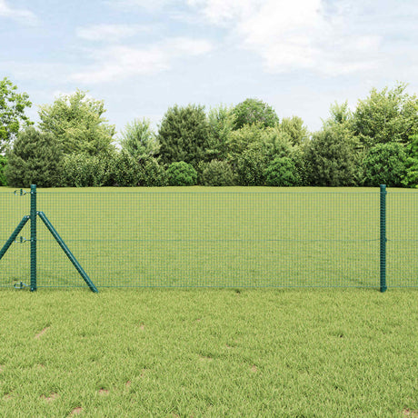 Vidaxl gelast gaashek 1000 x 40 cm groen