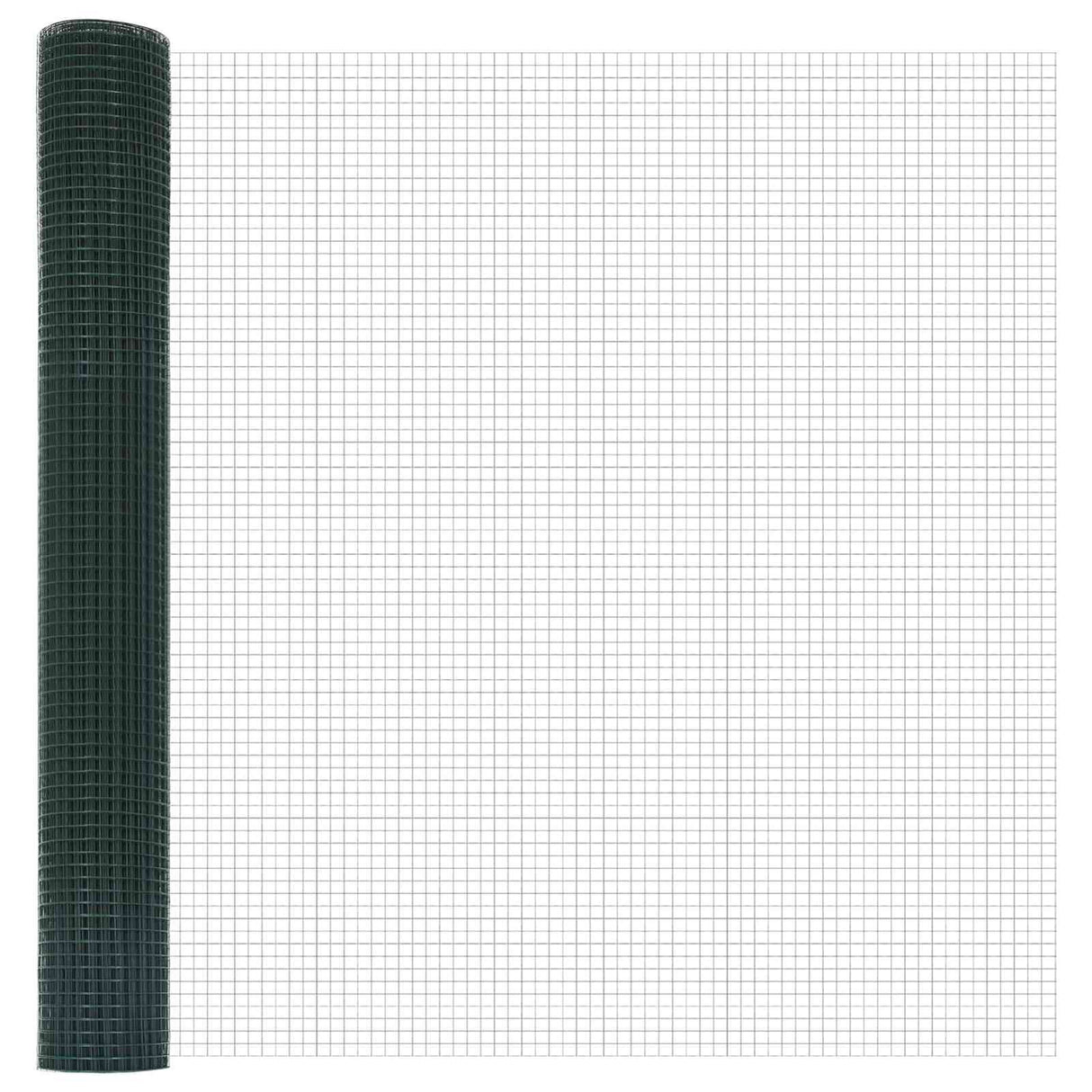 Vidaxl gelaste draadhek groen 1.2 x 10 m