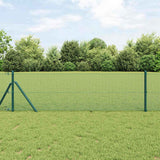 Vidaxl gelaste draadhek groen 0.4 x 100 m