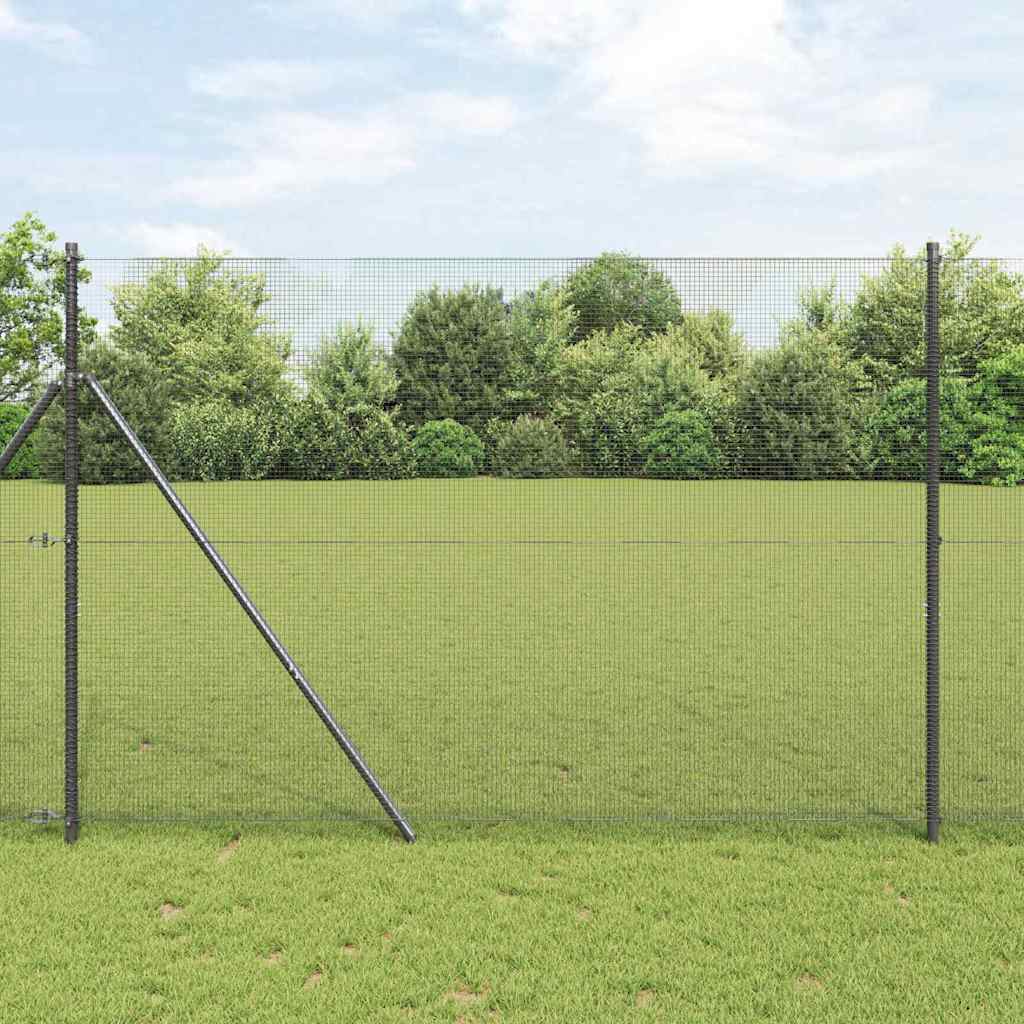 Vidaxl gelast gaashek 5000 x 150 cm grijs