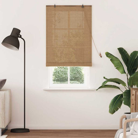 Vidaxl rolgordijn bruin 90 x 220 cm bamboe
