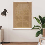 Vidaxl rolgordijn bruin 110 x 160 cm bamboe