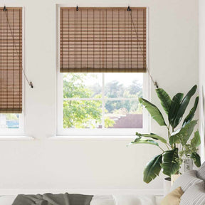 Vidaxl rolgordijn bruin 100 x 220 cm bamboe
