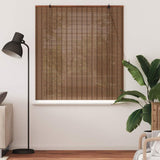 Vidaxl rolgordijn bruin 140 x 160 cm bamboe