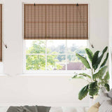 Vidaxl rolgordijn bruin 140 x 220 cm bamboe