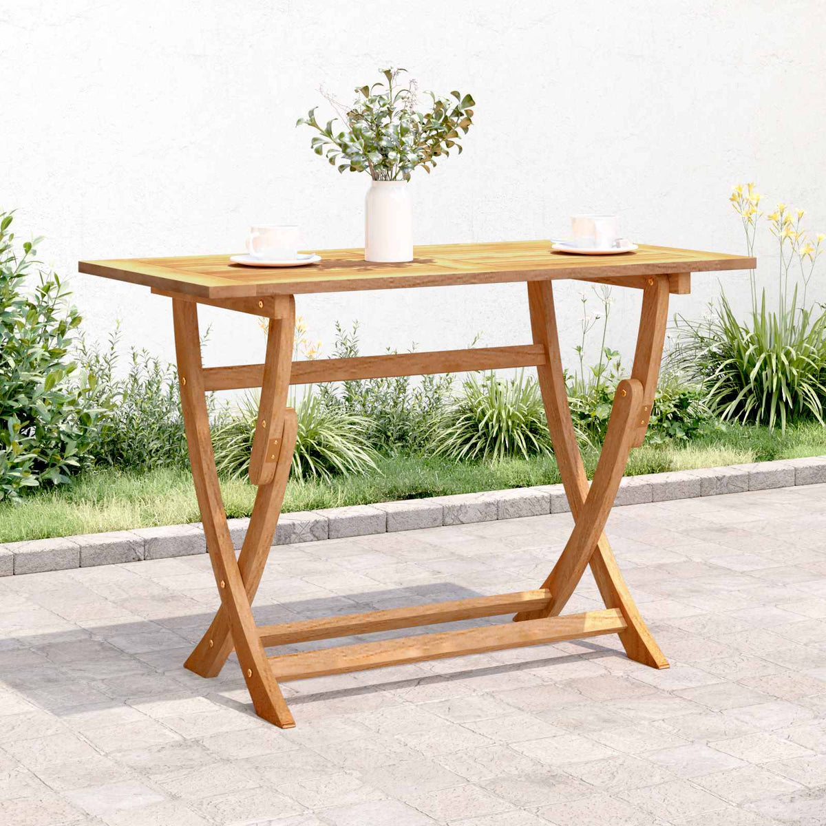 Vidaxl sydney rechthoekige tafel bruin 110 x 55 x 75 cm