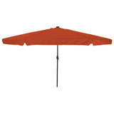 Vidaxl tuinparasol terracotta 395 x 395 x 245 cm polyester