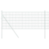 Vidaxl euro hek groen 0,6 x 50 m pvc-gecoat ijzer