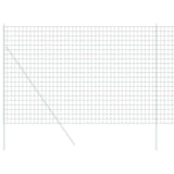 Vidaxl euro hek groen 1,6 x 10 m pvc-gecoat ijzer