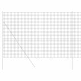 Vidaxl euro hek grijs 1,5 x 10 m pvc-gecoat ijzer