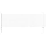 Vidaxl hek met paal zilver 0,8 x 10 m staal