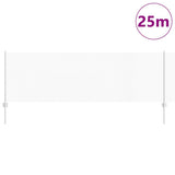 Vidaxl hek met paal zilver 0,8 x 25 m staal